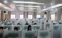 安庆市计算机应用能力考试新机房正式投入使用